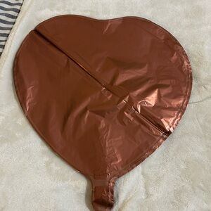 250 Heart-Shaped Brown Balloons